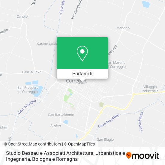 Mappa Studio Dessau e Associati Architettura, Urbanistica e Ingegneria