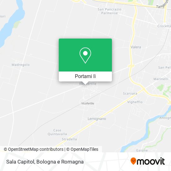 Mappa Sala Capitol