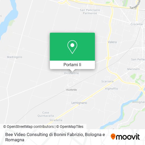 Mappa Bee Video Consulting di Bonini Fabrizio