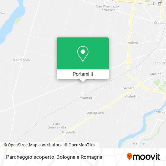 Mappa Parcheggio scoperto