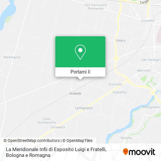 Mappa La Meridionale Infii di Esposito Luigi e Fratelli