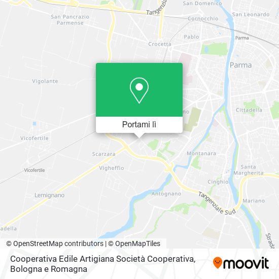 Mappa Cooperativa Edile Artigiana Società Cooperativa