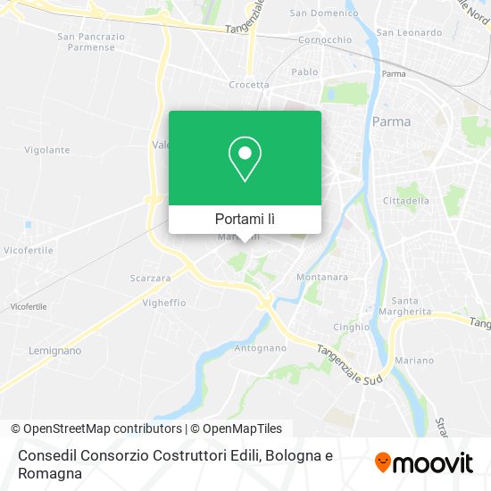 Mappa Consedil Consorzio Costruttori Edili