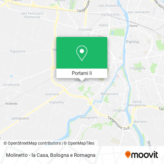 Mappa Molinetto - la Casa