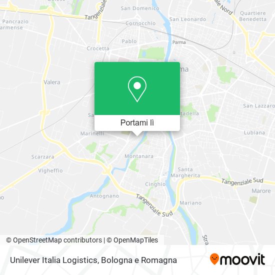 Mappa Unilever Italia Logistics