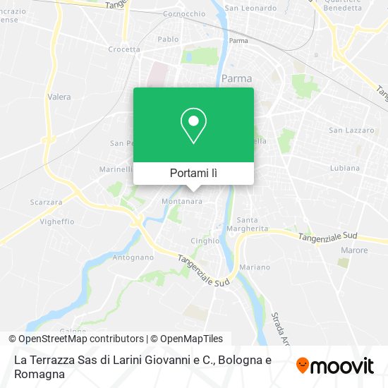 Mappa La Terrazza Sas di Larini Giovanni e C.