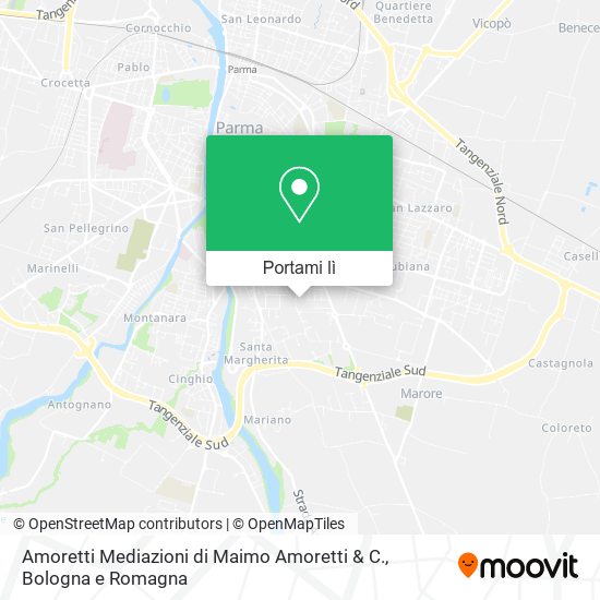 Mappa Amoretti Mediazioni di Maimo Amoretti & C.