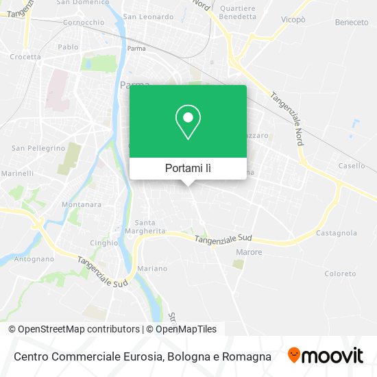 Mappa Centro Commerciale Eurosia