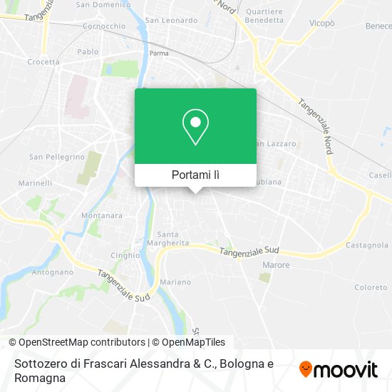 Mappa Sottozero di Frascari Alessandra & C.