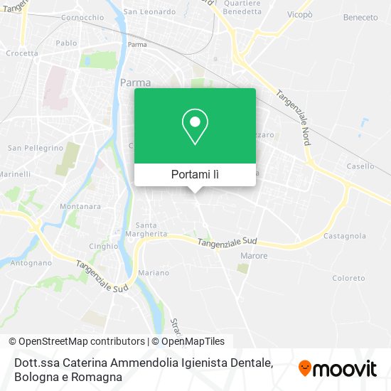 Mappa Dott.ssa Caterina Ammendolia Igienista Dentale