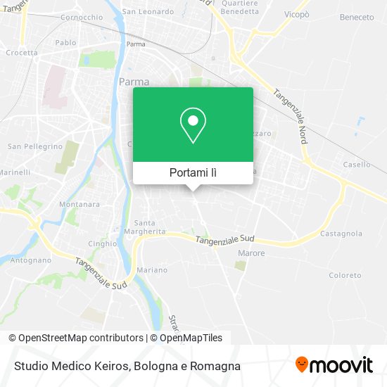 Mappa Studio Medico Keiros