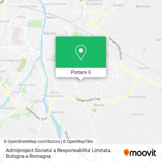 Mappa Admiproject Societa' a Responsabilita' Limitata