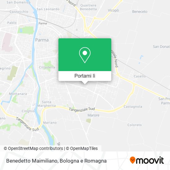 Mappa Benedetto Maimiliano