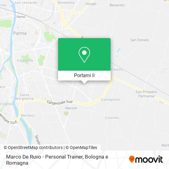Mappa Marco De Ruvo - Personal Trainer