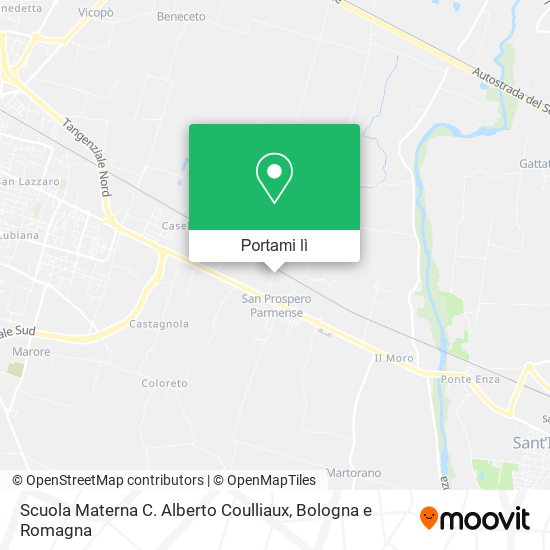Mappa Scuola Materna C. Alberto Coulliaux