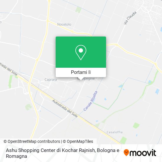 Mappa Ashu Shopping Center di Kochar Rajnish