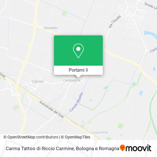 Mappa Carma Tattoo di Riccio Carmine