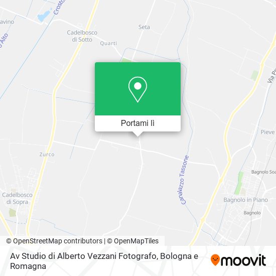 Mappa Av Studio di Alberto Vezzani Fotografo