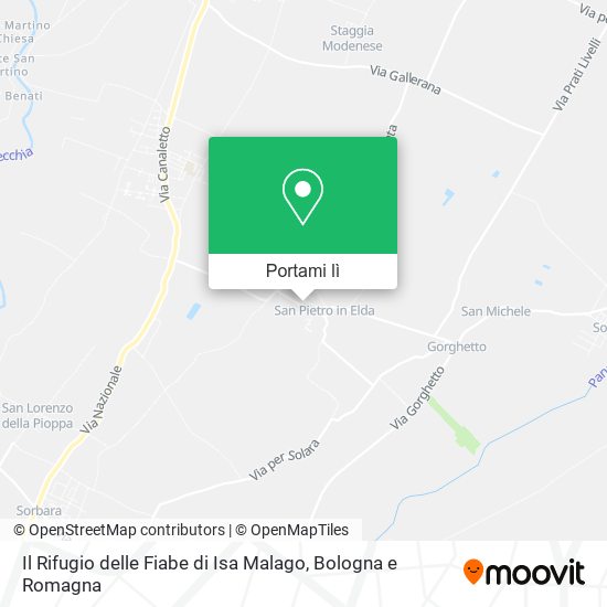 Mappa Il Rifugio delle Fiabe di Isa Malago