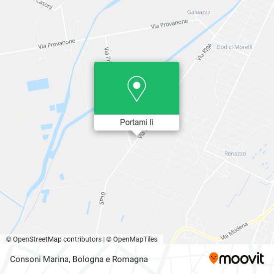 Mappa Consoni Marina