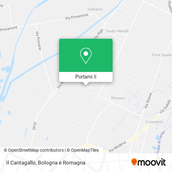 Mappa Il Cantagallo