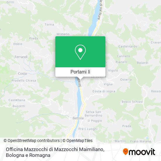 Mappa Officina Mazzocchi di Mazzocchi Maimiliano
