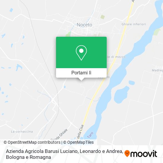 Mappa Azienda Agricola Barusi Luciano, Leonardo e Andrea