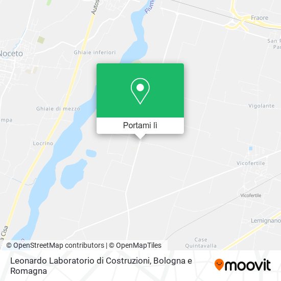 Mappa Leonardo Laboratorio di Costruzioni