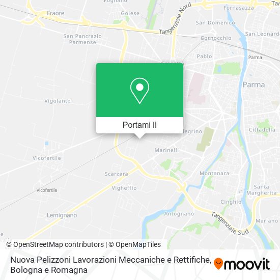 Mappa Nuova Pelizzoni Lavorazioni Meccaniche e Rettifiche