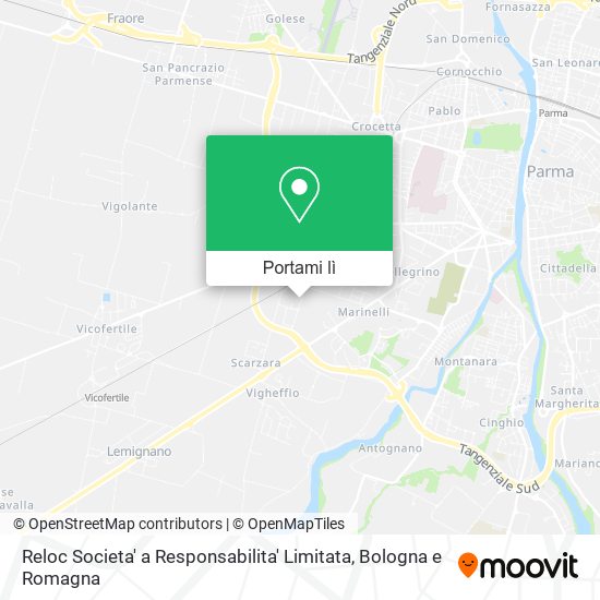 Mappa Reloc Societa' a Responsabilita' Limitata