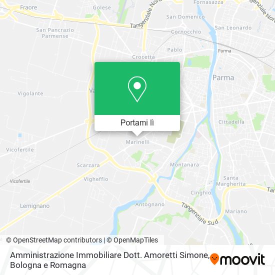 Mappa Amministrazione Immobiliare Dott. Amoretti Simone