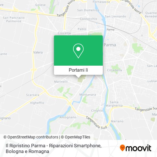 Mappa Il Ripristino Parma - Riparazioni Smartphone