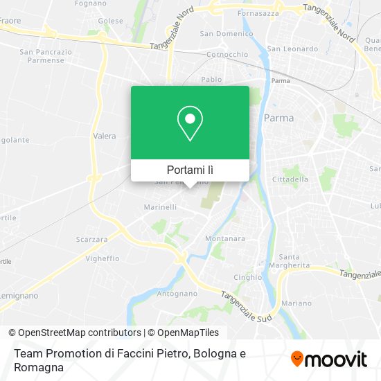Mappa Team Promotion di Faccini Pietro