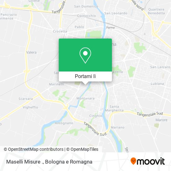 Mappa Maselli Misure .