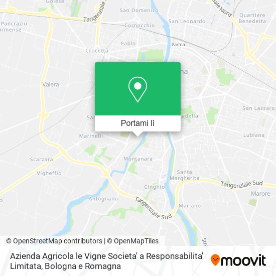 Mappa Azienda Agricola le Vigne Societa' a Responsabilita' Limitata