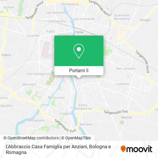 Mappa L'Abbraccio Casa Famiglia per Anziani