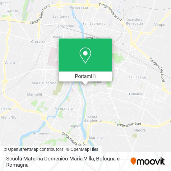Mappa Scuola Materna Domenico Maria Villa