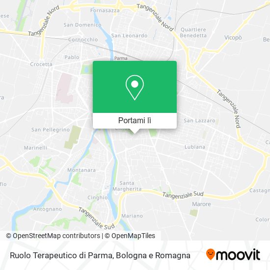 Mappa Ruolo Terapeutico di Parma