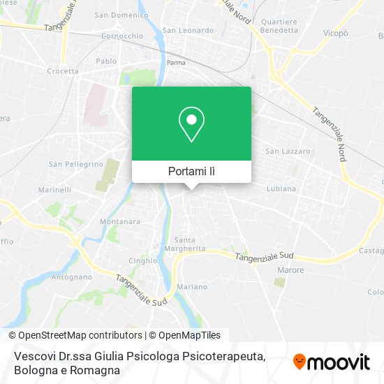 Mappa Vescovi Dr.ssa Giulia Psicologa Psicoterapeuta