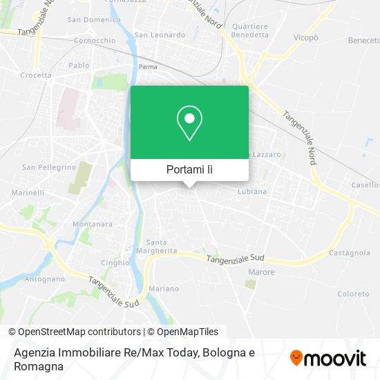 Mappa Agenzia Immobiliare Re / Max Today