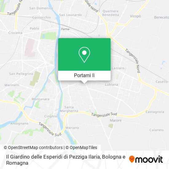 Mappa Il Giardino delle Esperidi di Pezziga Ilaria