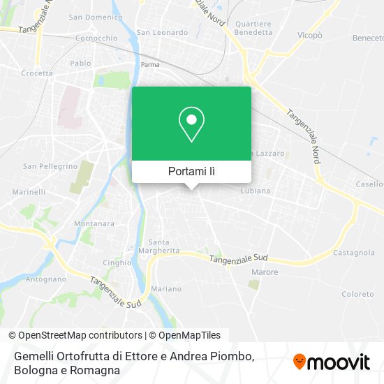 Mappa Gemelli Ortofrutta di Ettore e Andrea Piombo