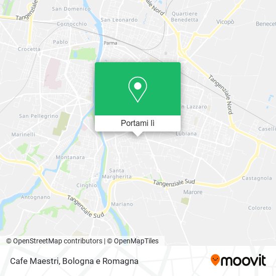 Mappa Cafe Maestri