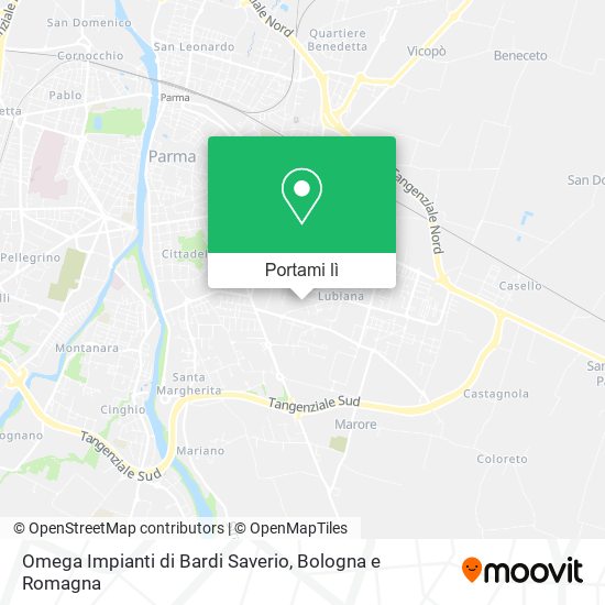 Mappa Omega Impianti di Bardi Saverio