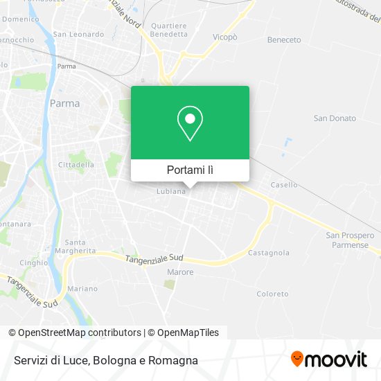 Mappa Servizi di Luce