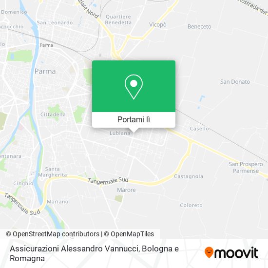 Mappa Assicurazioni Alessandro Vannucci