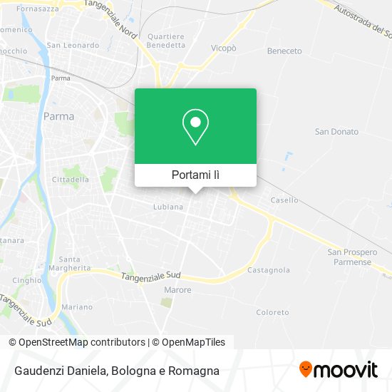 Mappa Gaudenzi Daniela