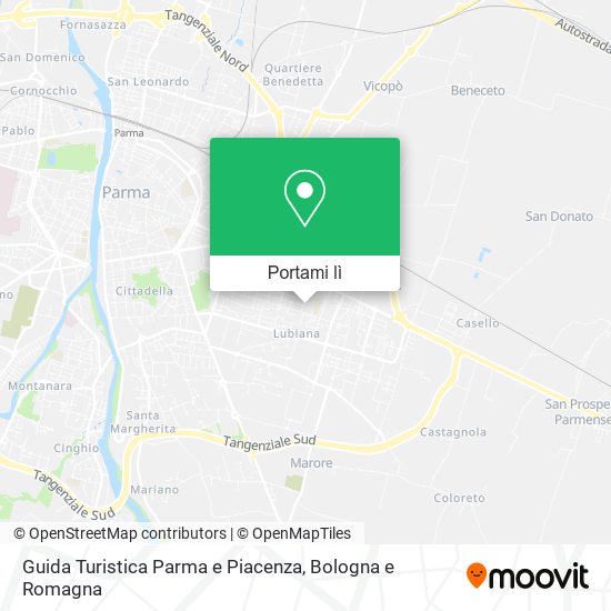 Mappa Guida Turistica Parma e Piacenza
