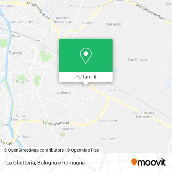 Mappa La Ghetteria