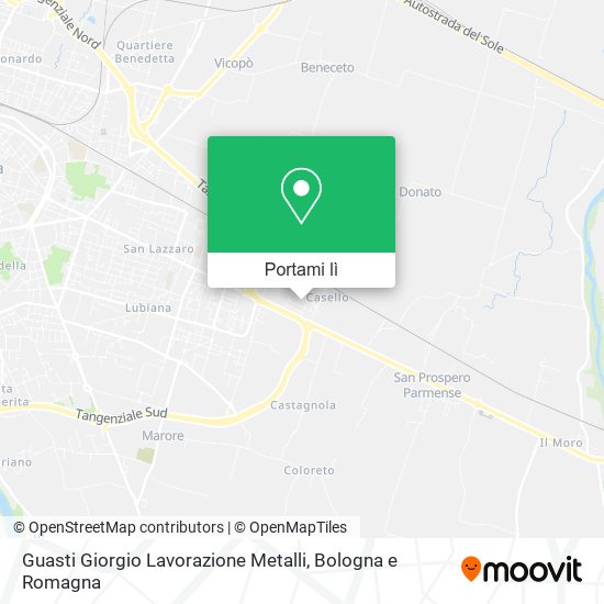 Mappa Guasti Giorgio Lavorazione Metalli